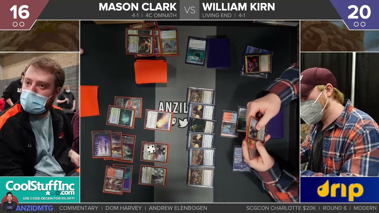 MTG Modern | 4c Omnath vs Living End | SCGCon Charlotte Round 6