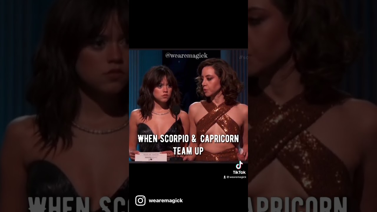 WHEN SCORPIO & CAPRICORN TEAM UP 