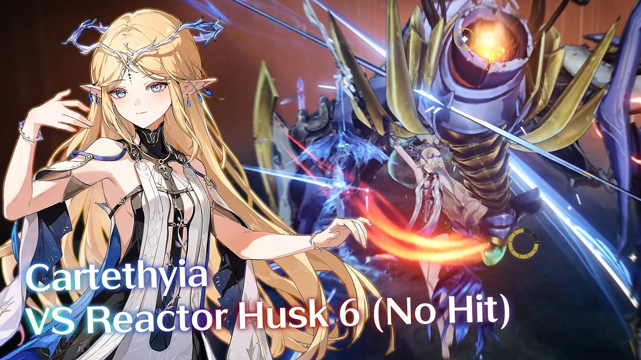 Cartethyia VS Reactor Husk 6 No Hit Boss Fight | Wuthering Waves 3.1