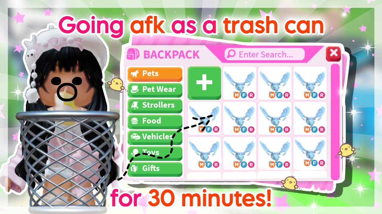 ✧˖° Going AFK as a trash can for 30 minutes to see if I get rich 🫶🏻| ItsSahara 🎀🐾✧˖°