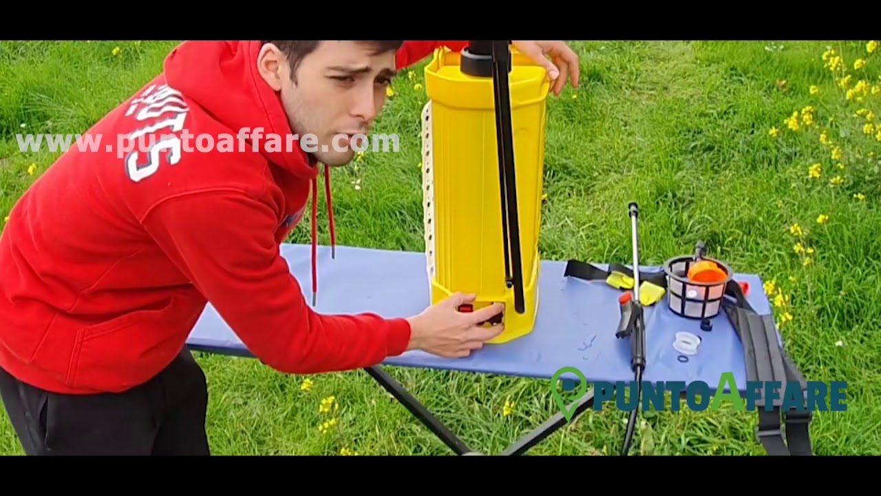 Jhonsorr - Tutorial assemblaggio pompa irroratrice 2 in 1 - a batteria e manuale