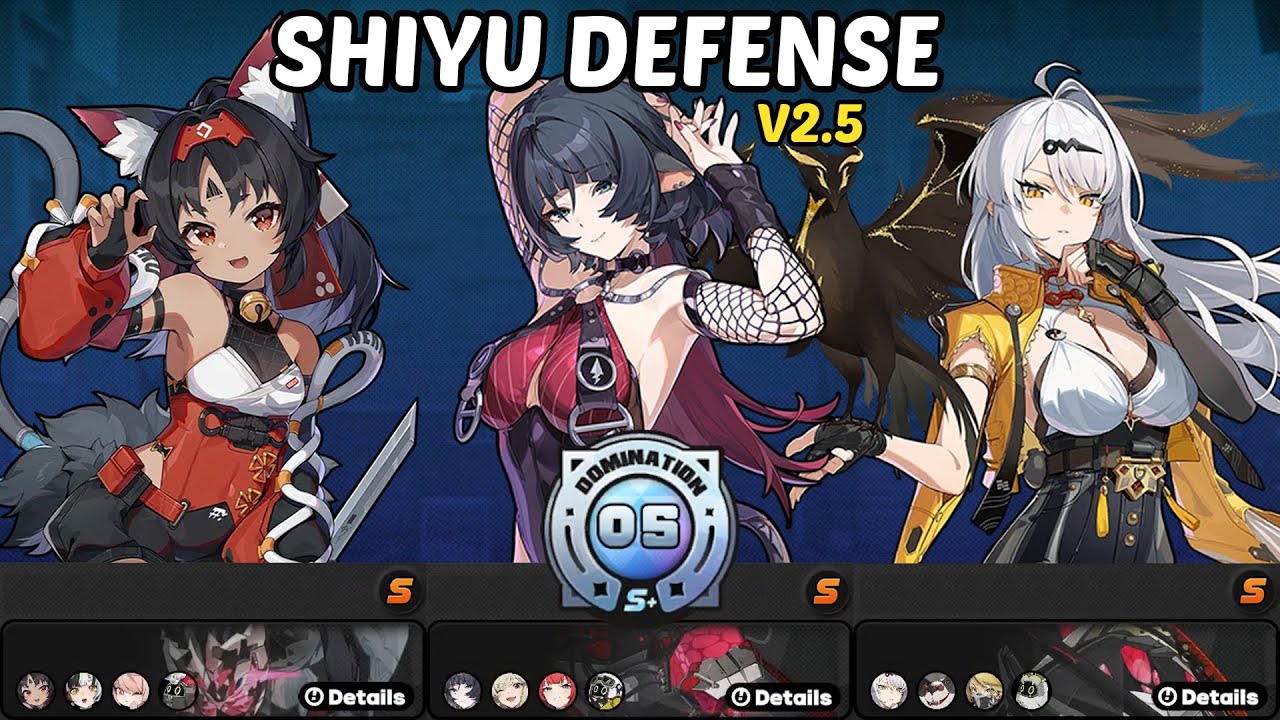 Команда Nekomataa, Jane Doe и Yixuan (бесплатная игра) | Защита Shiyu, ранг S+ | Zenless Zone Zer...