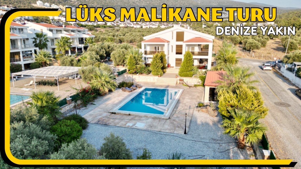 Malikane Satışta Akbükün En Güzel Villasını Gezdik E-318