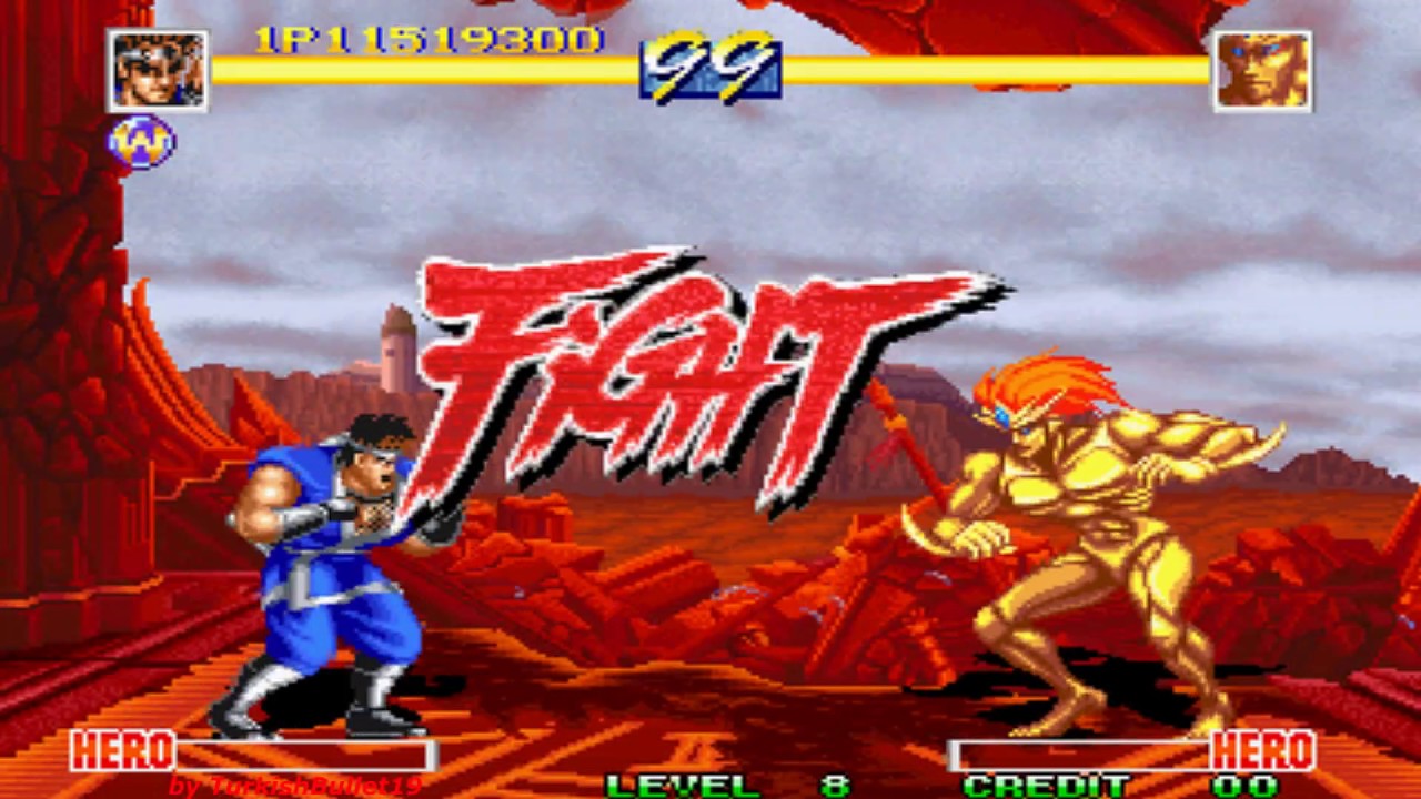 World Heroes Perfect (World) (Arcade) - (Longplay - Hanzo Hattori Masanari | Level 8 Difficulty)
