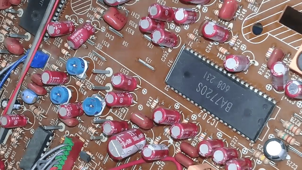 NEC Hi-Fi VCR repair