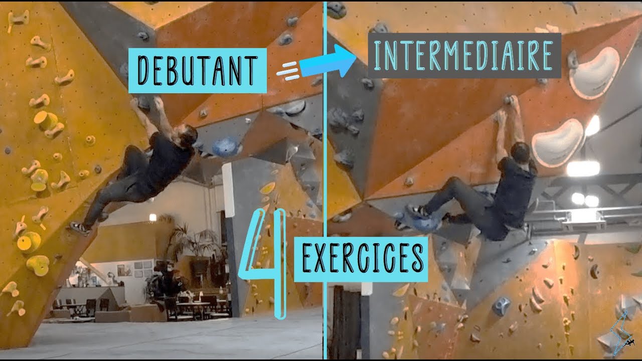 4 exercices pour évoluer de débutant à intermédiaire en escalade : entraînement et progression
