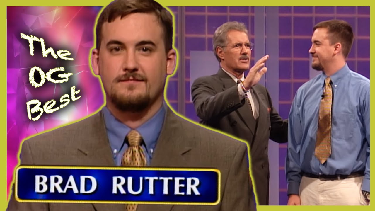Top 5 Final Jeopardies THE #1 CHAMPION: Brad Rutter's Original Run Edition | World of Jeopardy