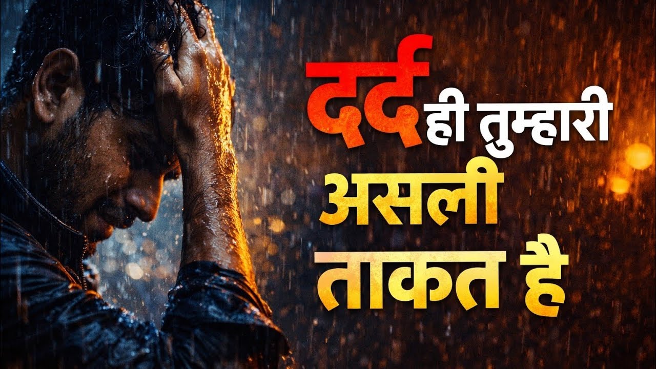 अपने दर्द को ताकत बनाओ | Life Changing Motivational Video | Hindi Motivation