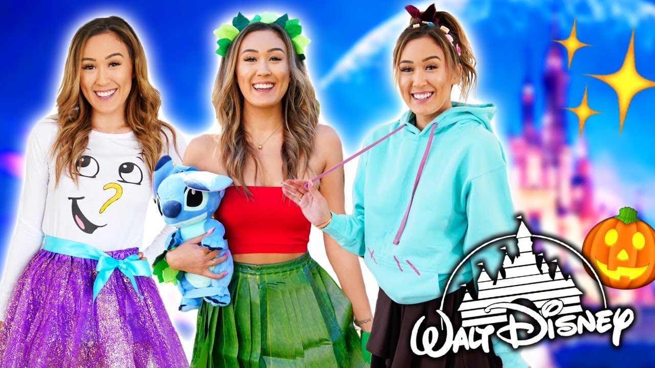 DIY DISNEY HALLOWEEN COSTUMES 2018: Lilo, Chip & Vanellope!