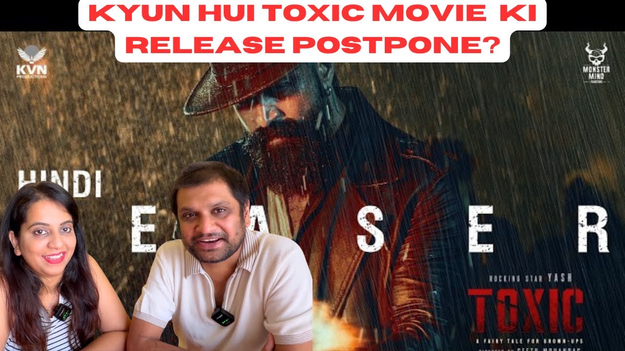 Toxic Official Hindi Teaser | Rocking Star Yash | Geetu Mohandas | KVN | Honest Reaction