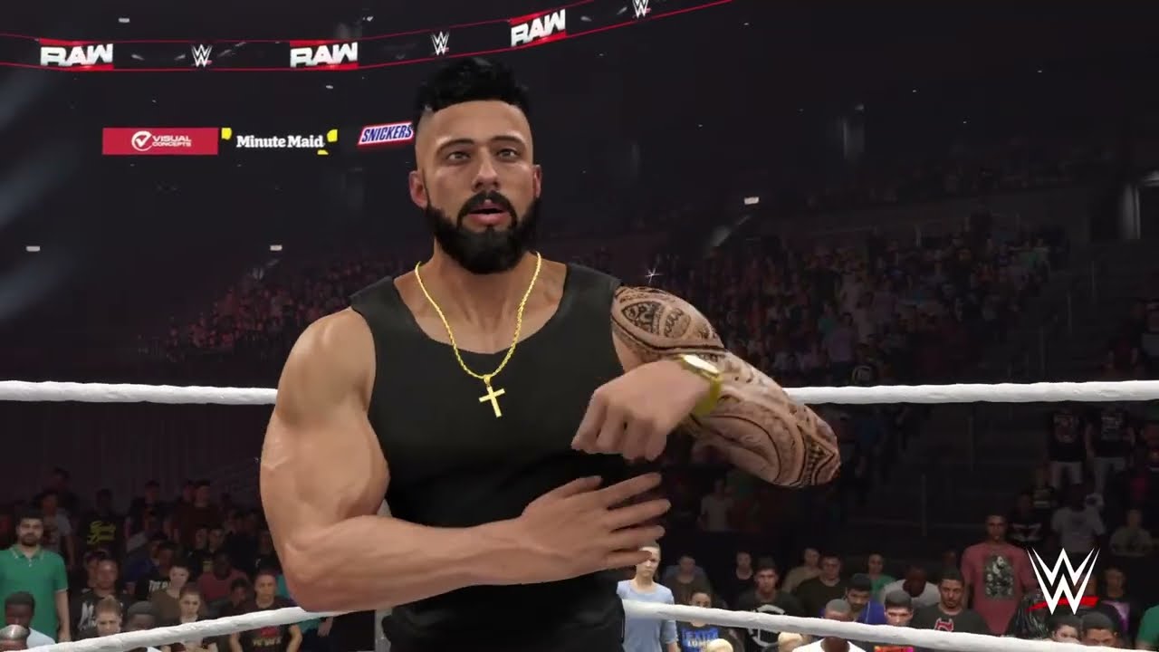 WWE2K25: Early Monday night raw
