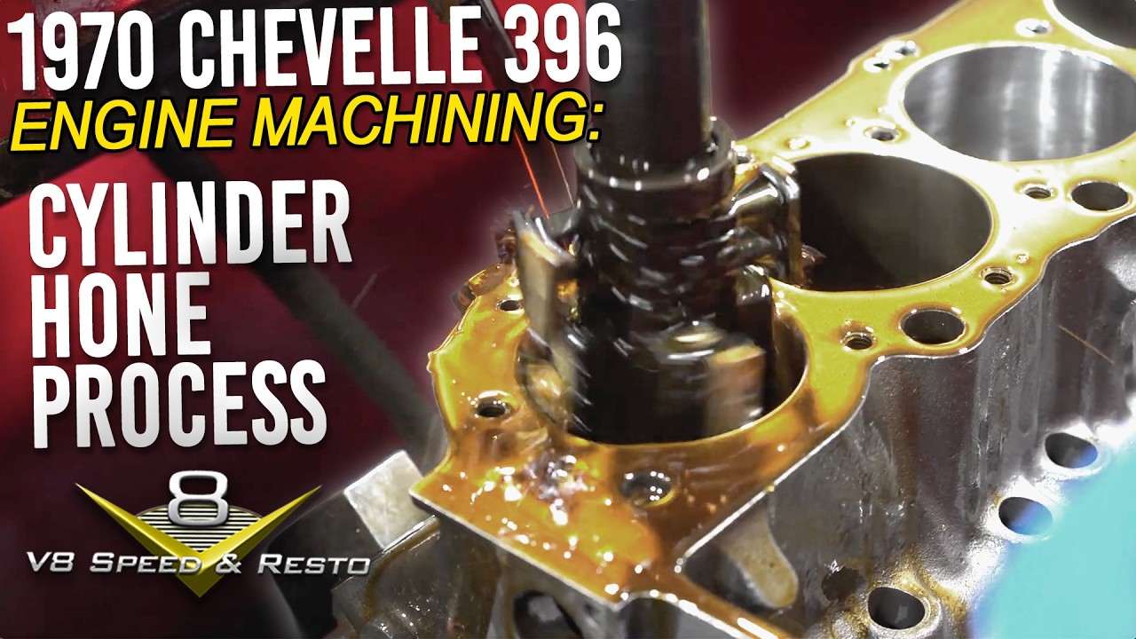 Honing a Big Block 396 from a 1970 Chevelle 🔧