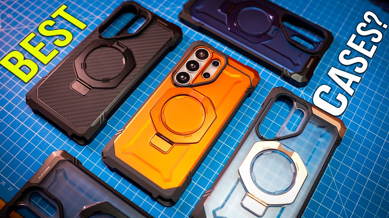 Лучший чехол для нового Samsung S26? / Supcase UB Grip и UB Pro Mag
