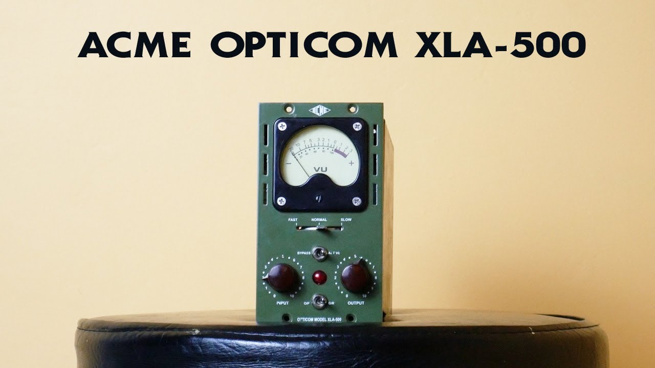 Acme Audio Opticom XLA-500 Demo