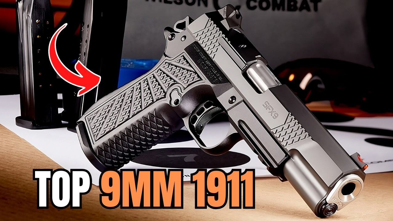 The Top 9mm 1911 Pistols For 2024 - 2025 - #1 IS SO GOOD!