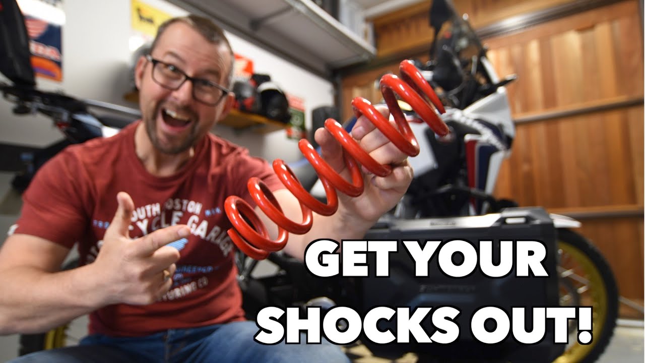 How to install a Hyperpro rear spring on your 2017 CRF1000 Honda Africa