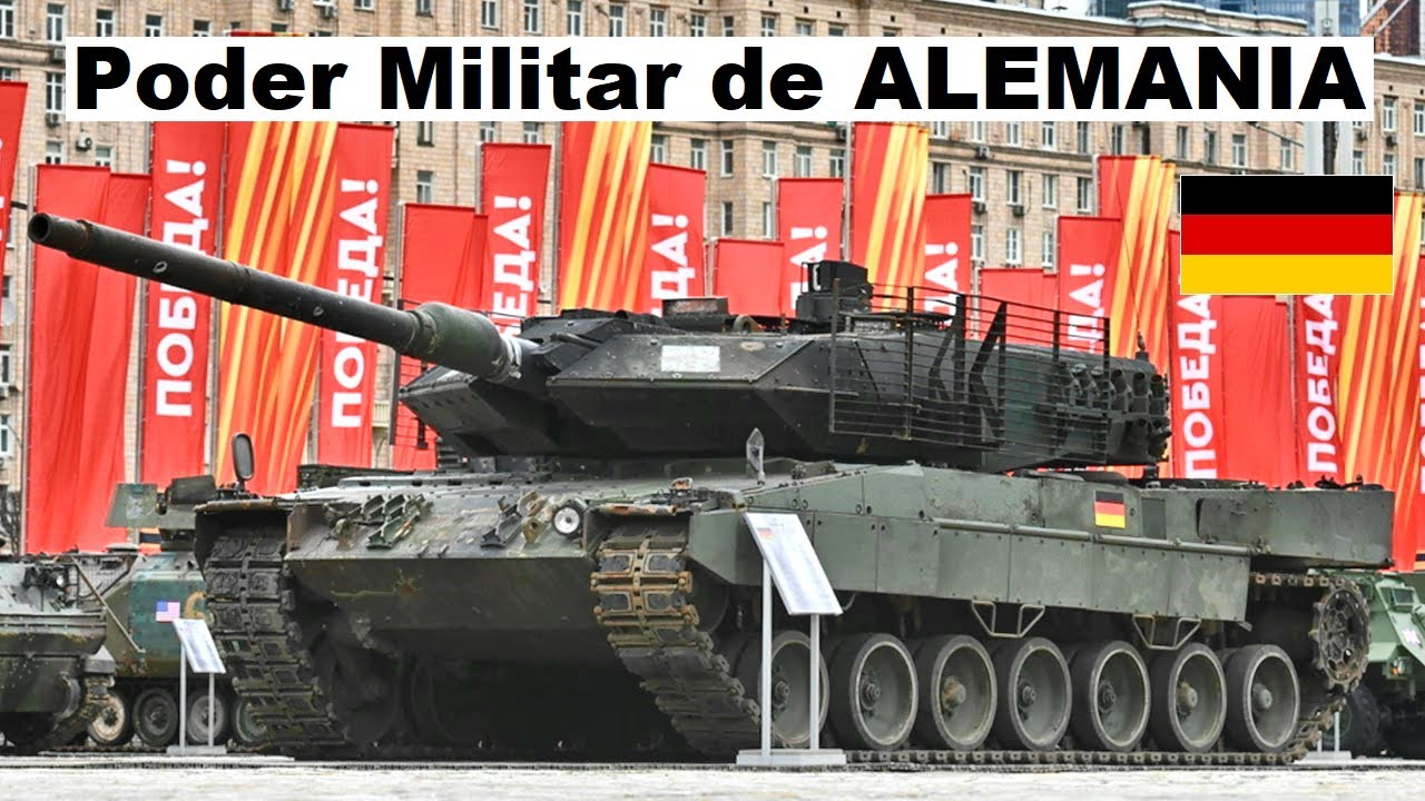 El Poder Militar de ALEMANIA en cuanto a Buques, Aviones, Blindados e Industria Militar.