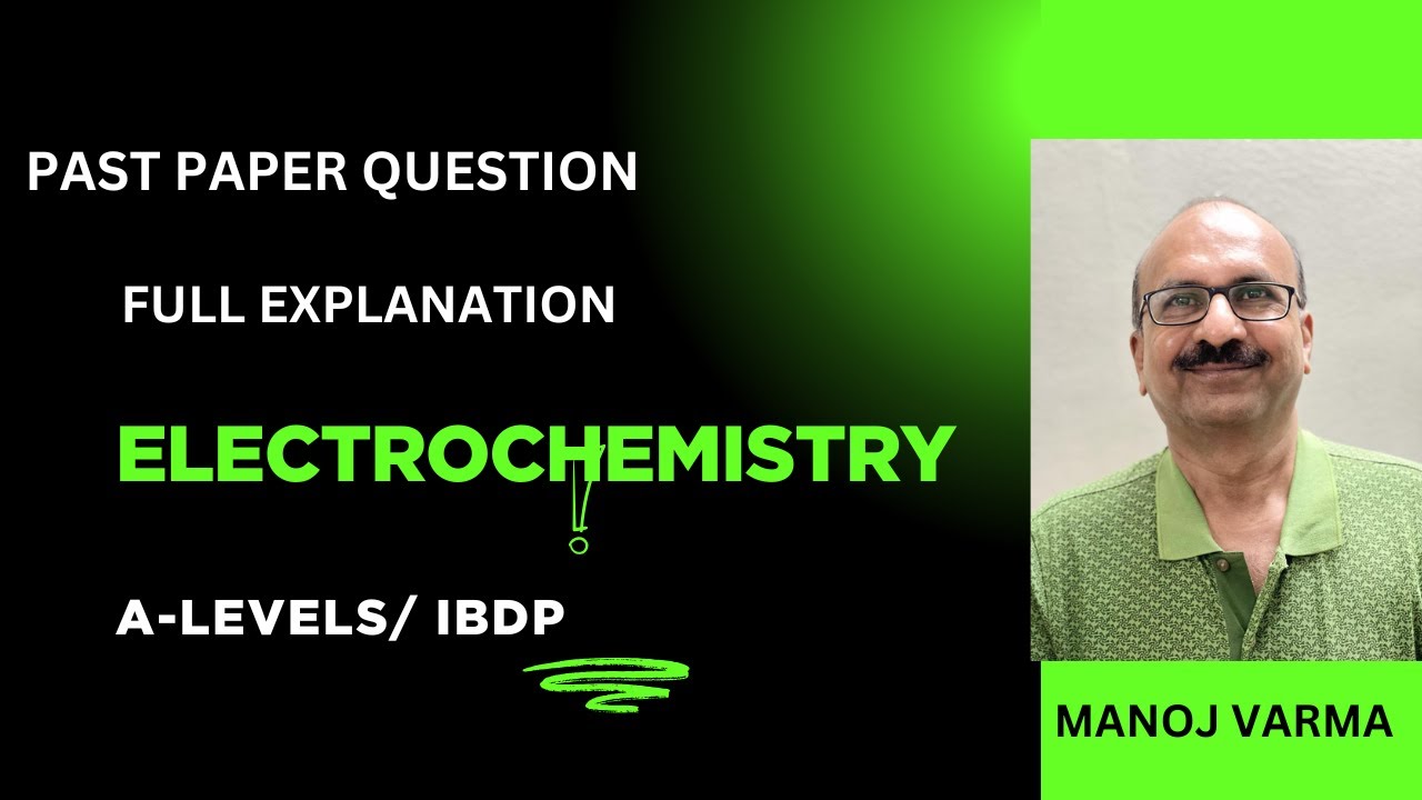 9701/42/O/N/23 Q 3 Electrochemistry