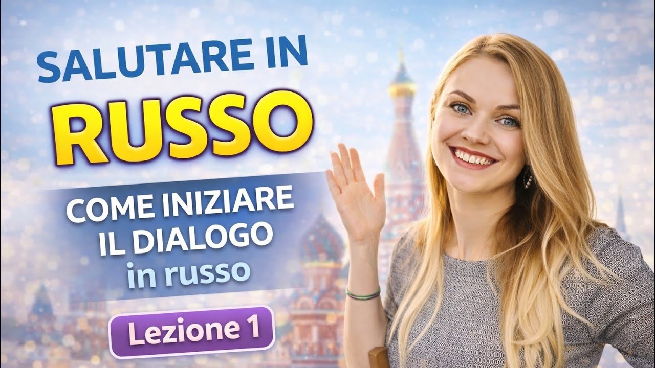 SALUTARE IN RUSSO. COME INIZIARE IL DIALOGO in russo (Lezione 1)