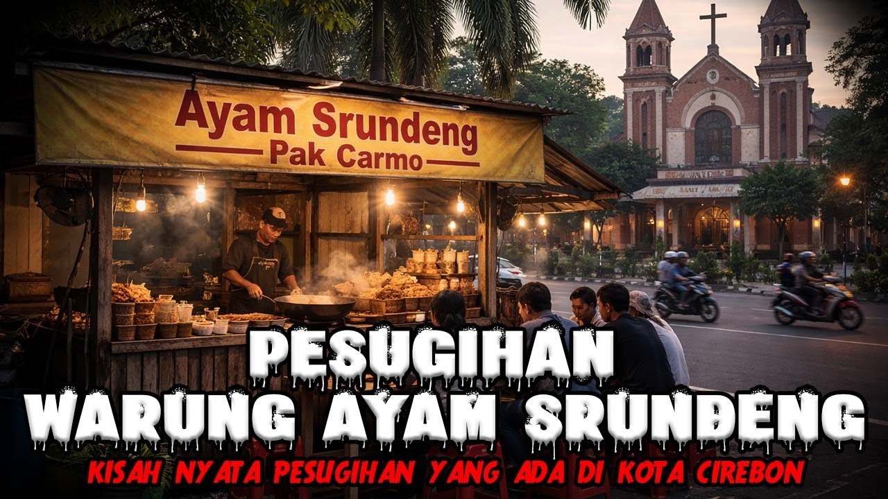 KISAH NYATA PESUGIHAN WARUNG AYAM SRUNDENG PAK CARMO DI CIREBON