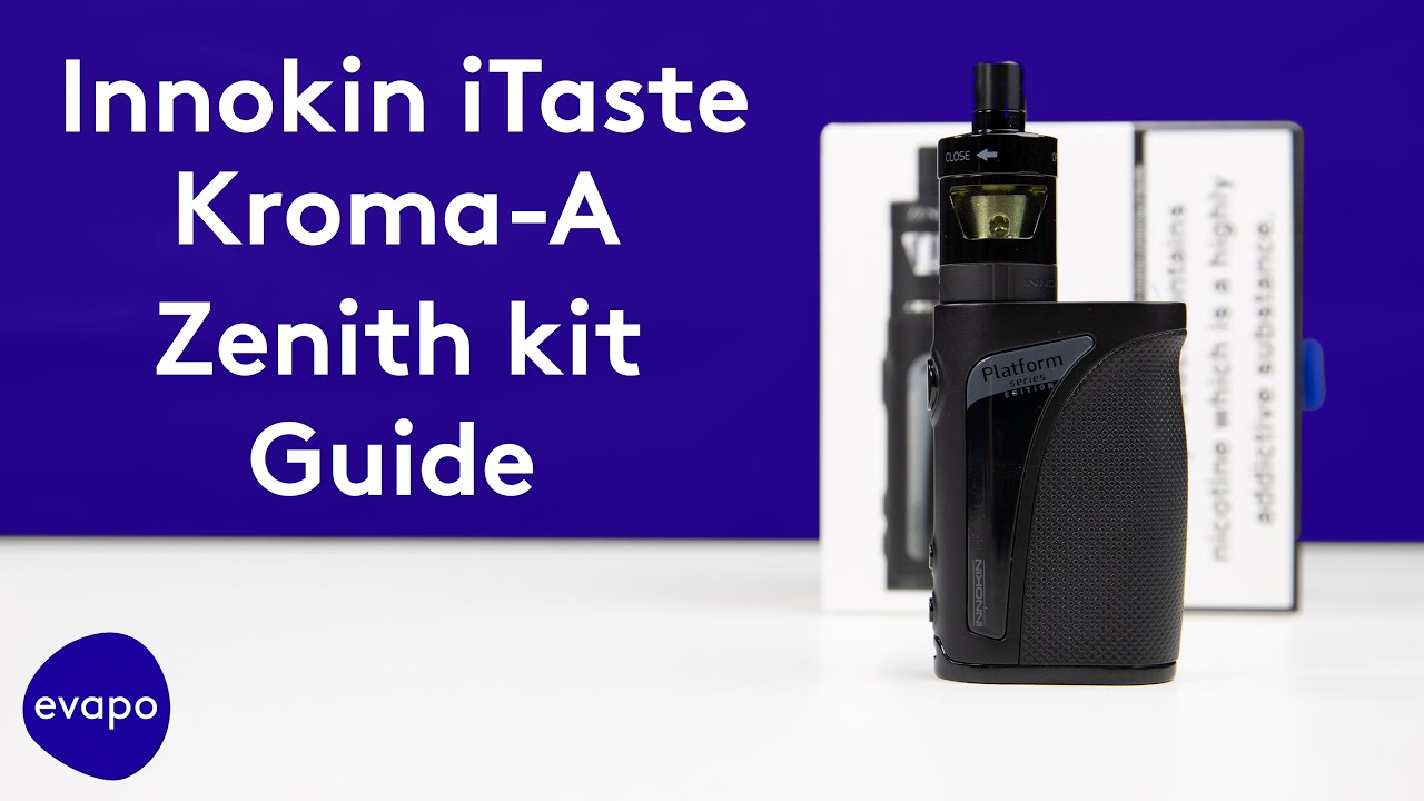 Innokin iTaste Kroma A Zenith Kit Guide