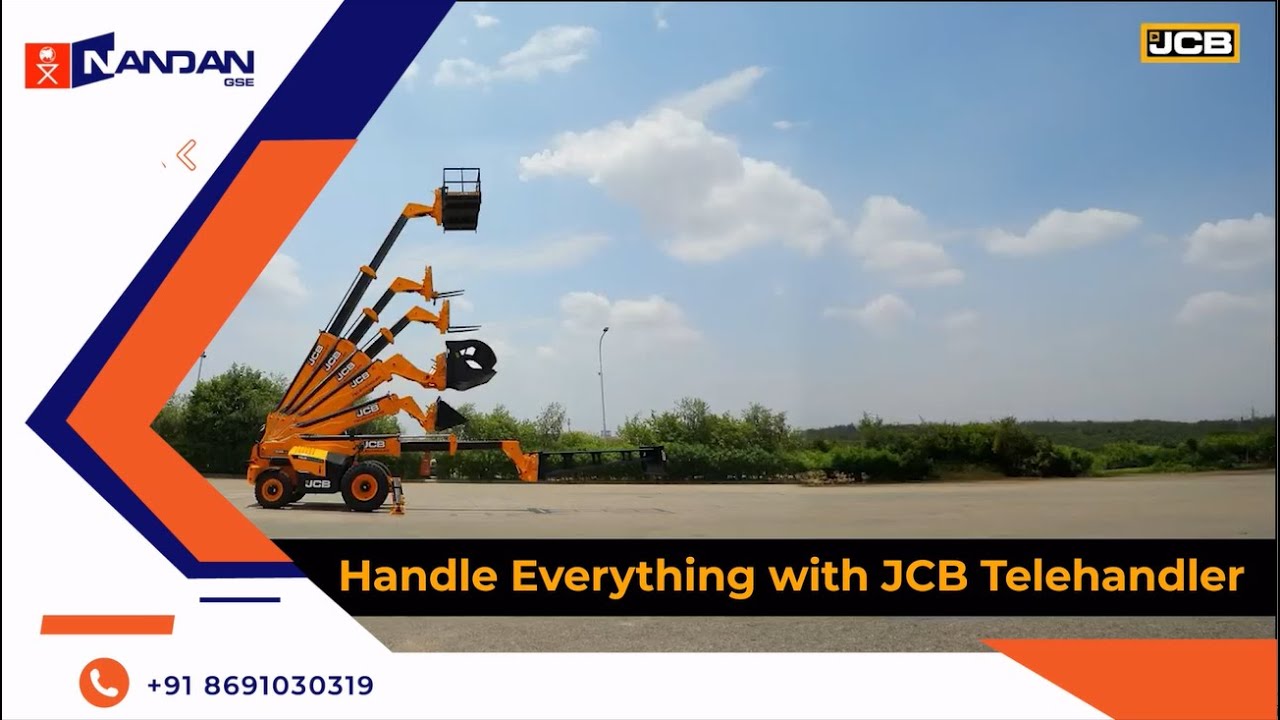 Exciting Partnership: Nandan GSE's Collaboration With JCB | JCB Telehandler