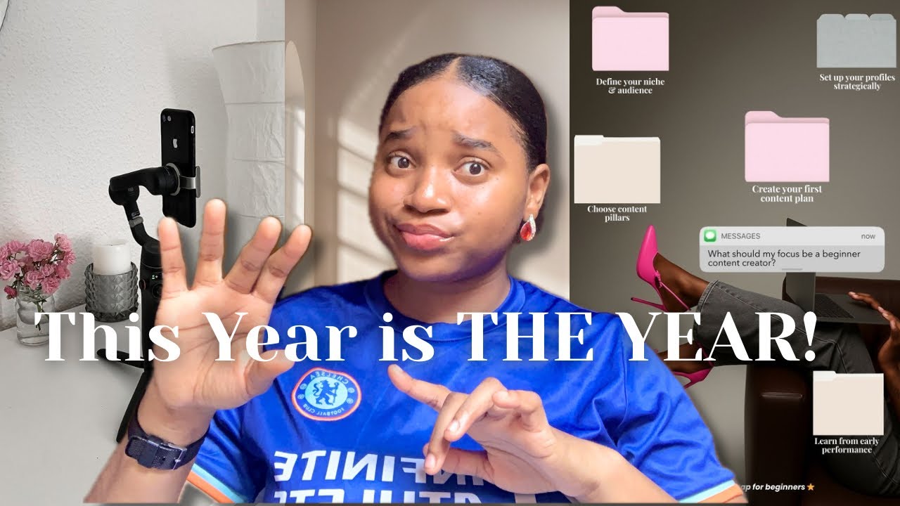 Your complete STRESS-FREE guide to becoming a content creator in 2026! 