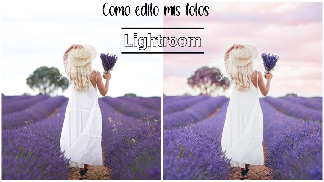 Como edito mis fotos en Lightroom