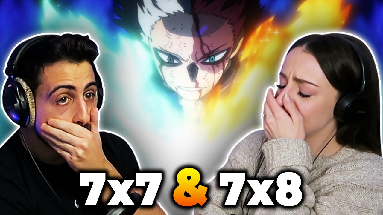 TOYA VS SHOTO DESTROYED US! 😭 *MY HERO ACADEMIA* 7x7 & 7x8 REACTIONS!