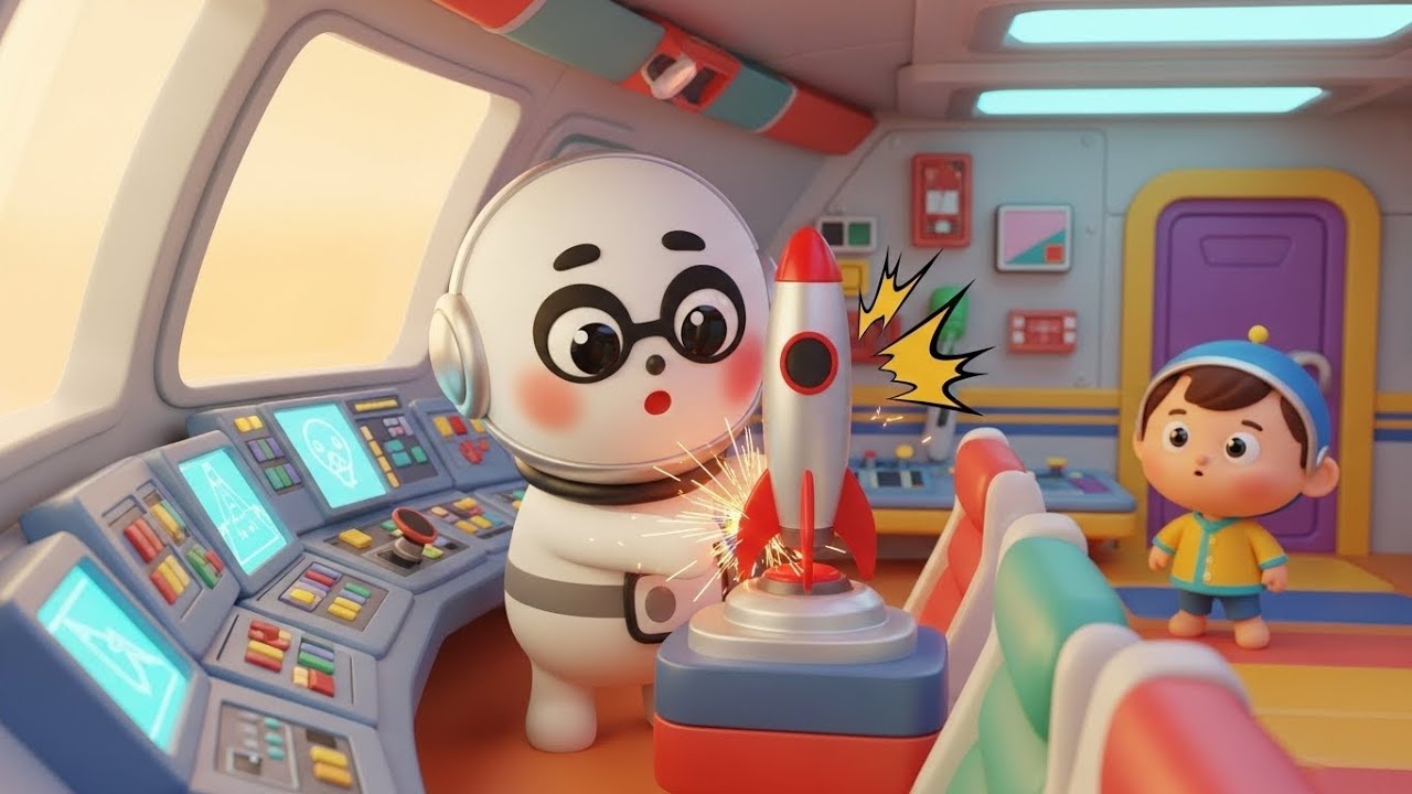 Among Us Crying Impostor Lost His Rocket | Nursery Rhymes for Kids Preschool Learning