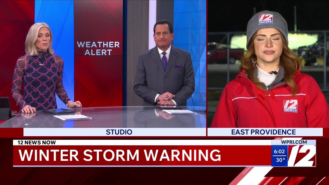 Snowstorm has Rhode Islanders stocking up as crews prepare