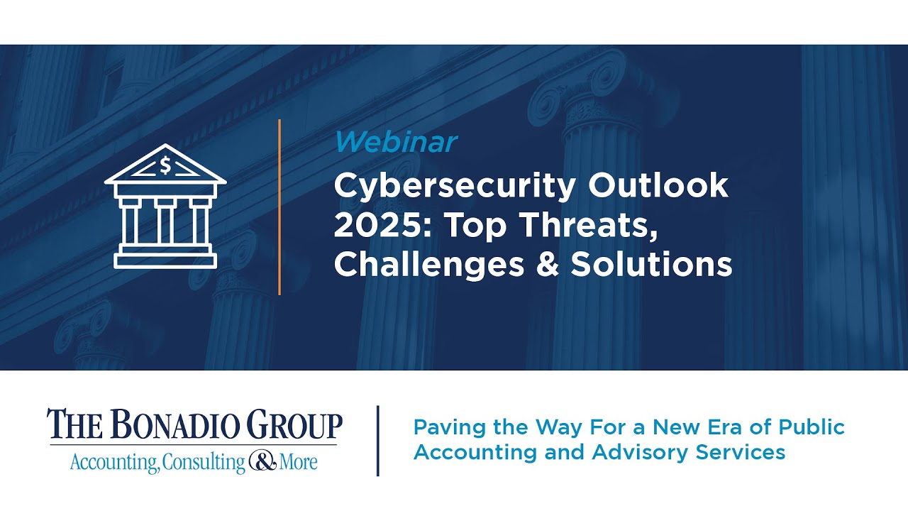 Cybersecurity Outlook 2025: Top Threats, Challenges & Solutions (Recording)