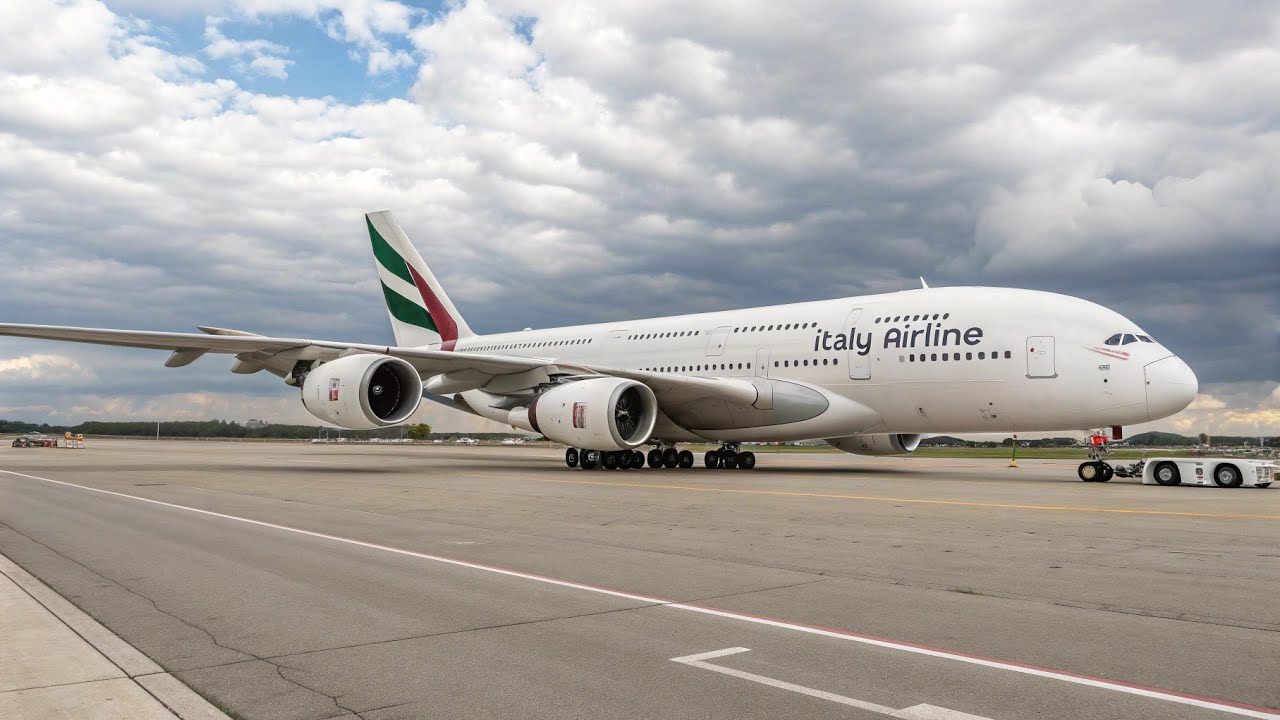 New Italy Airline Airbus A380 – The Ultimate Italian Superjumbo Reveal!