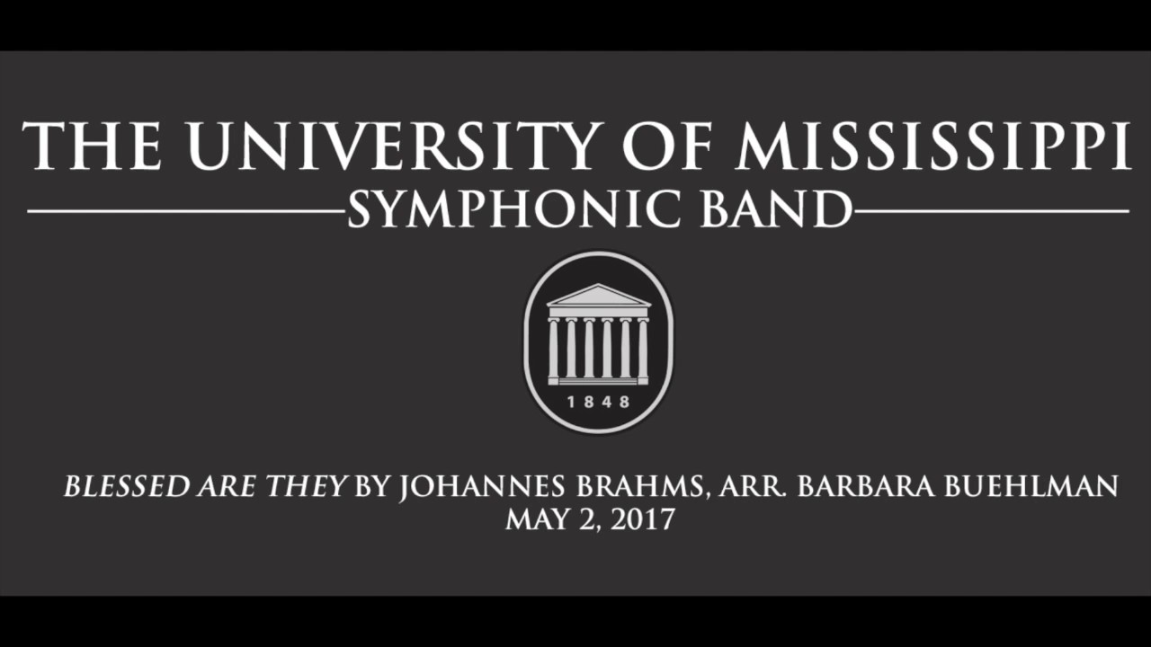 Blessed Are They by Johannes Brahms, Arr. Barbara Buehlman