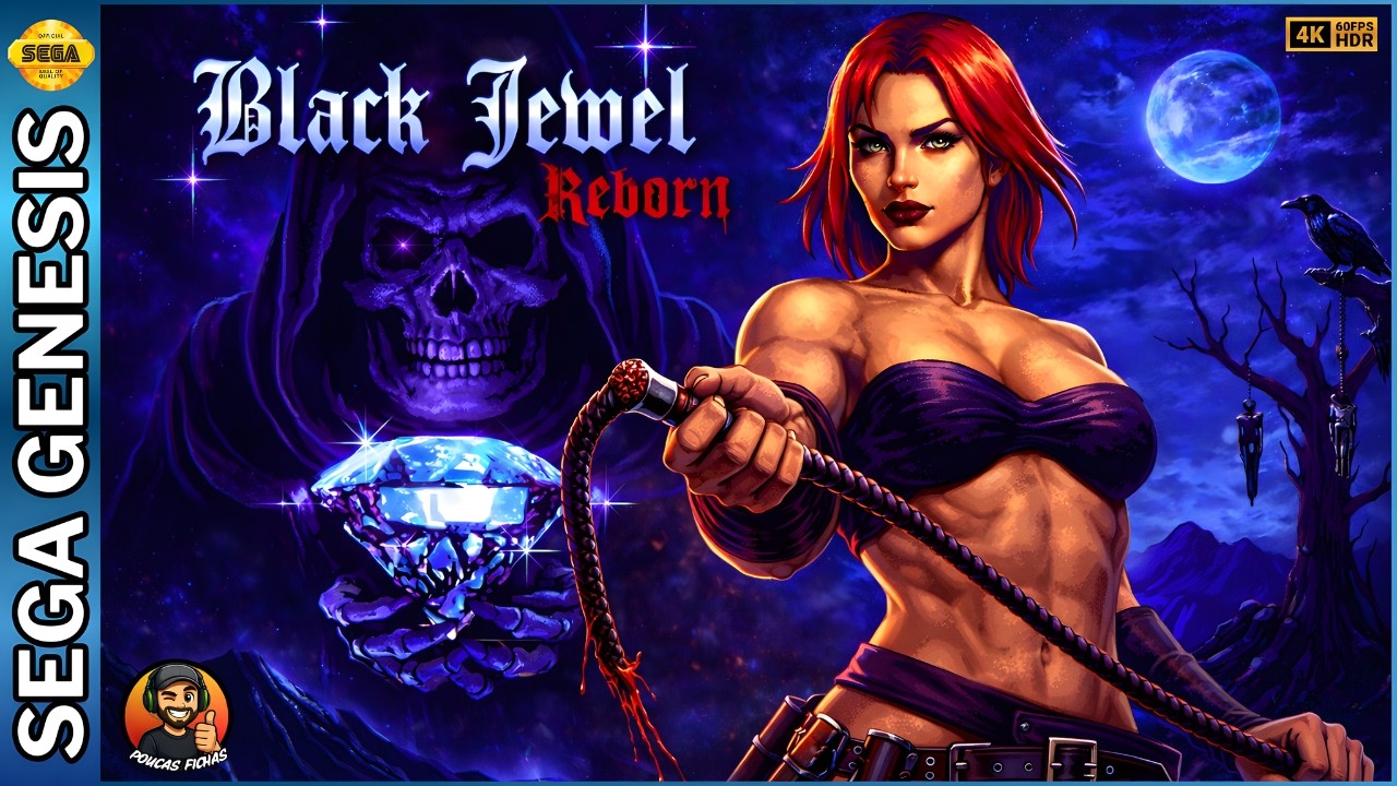 ✅ BLACK JEWEL REBORN ( SEGA GENESIS | MEGADRIVE ) 💎 DEMO - 4K 60FPS