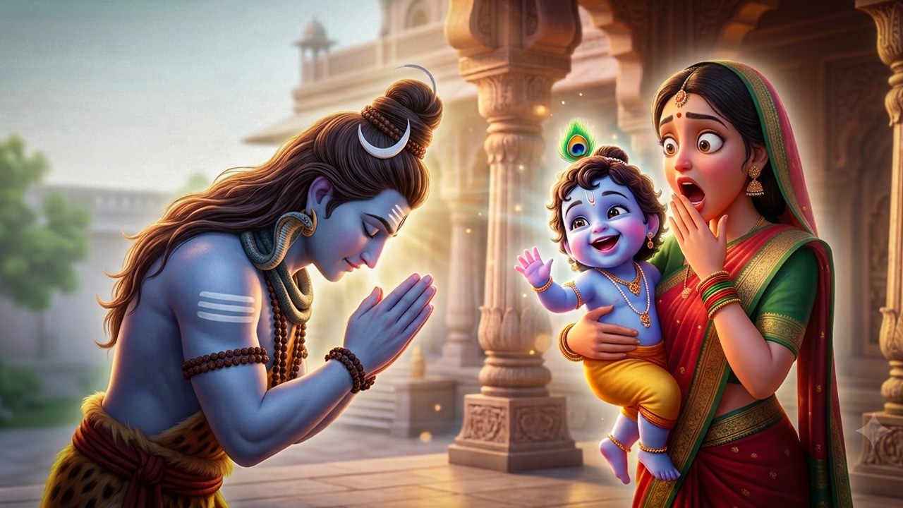 Thakur ji Ko Lagi Nazar  | Krishna Leela - Indresh Ji Maharaj Katha #krishnaleela