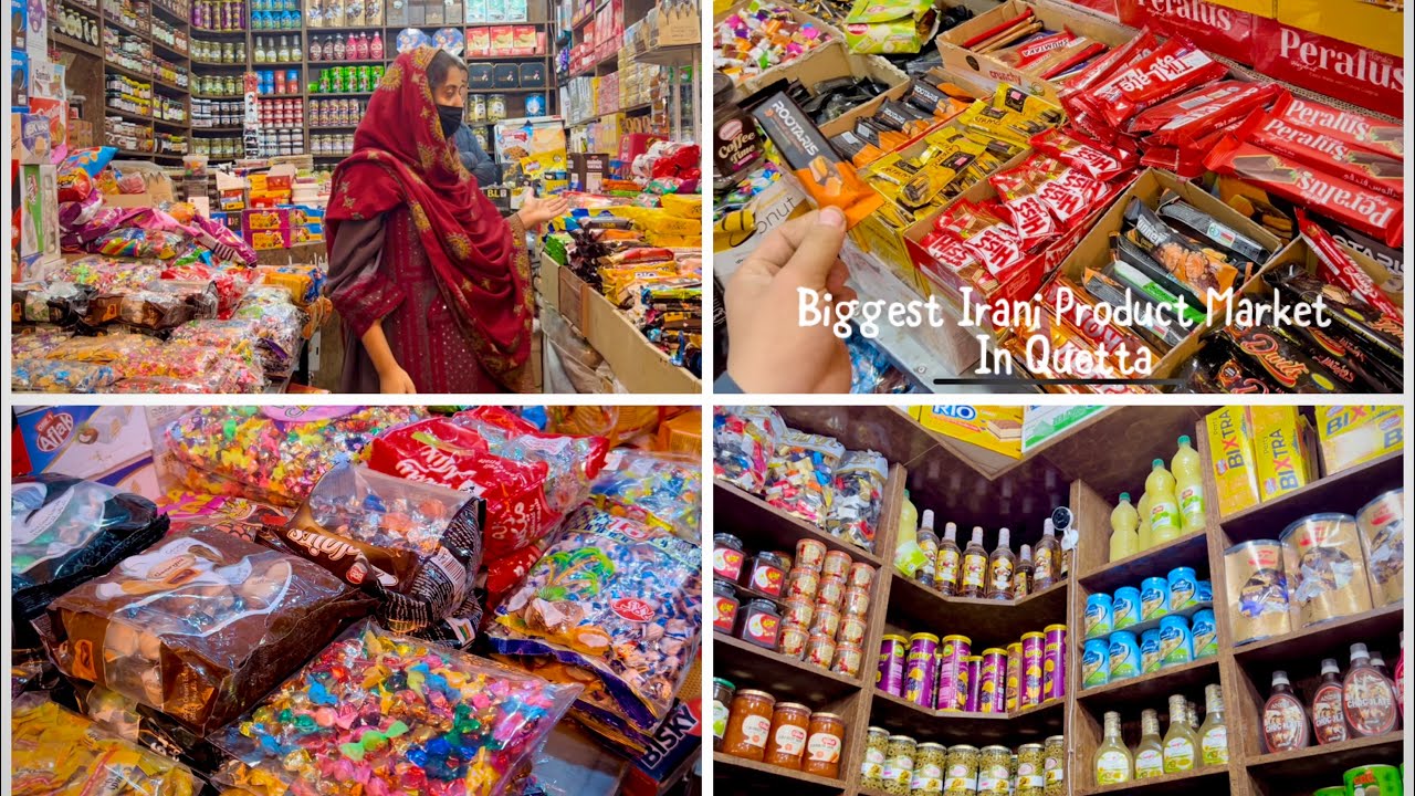 Biggest Irani Product Shop  In Quetta | Barech Market |