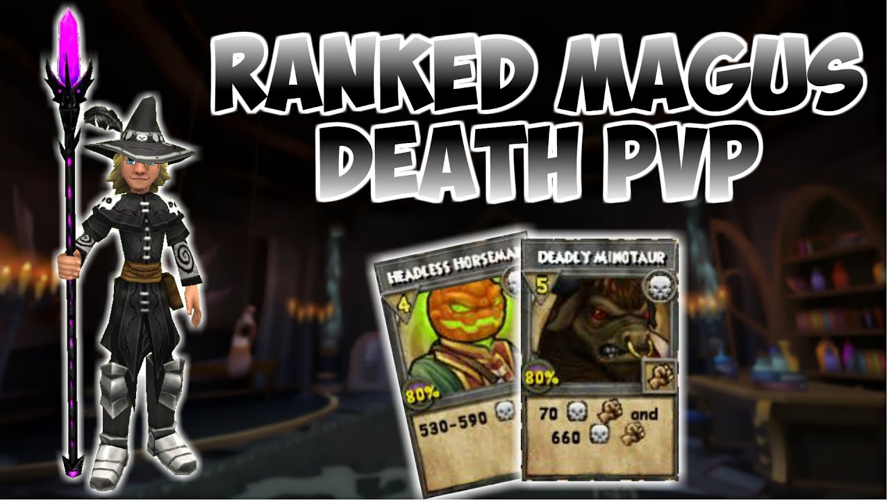 Wizard101: Ranked Magus (Lvl 30) Death PVP