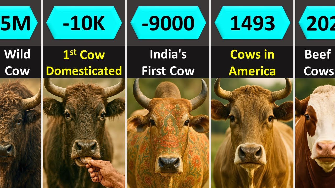 How COWS Evolved (20M BCE - 2100)
