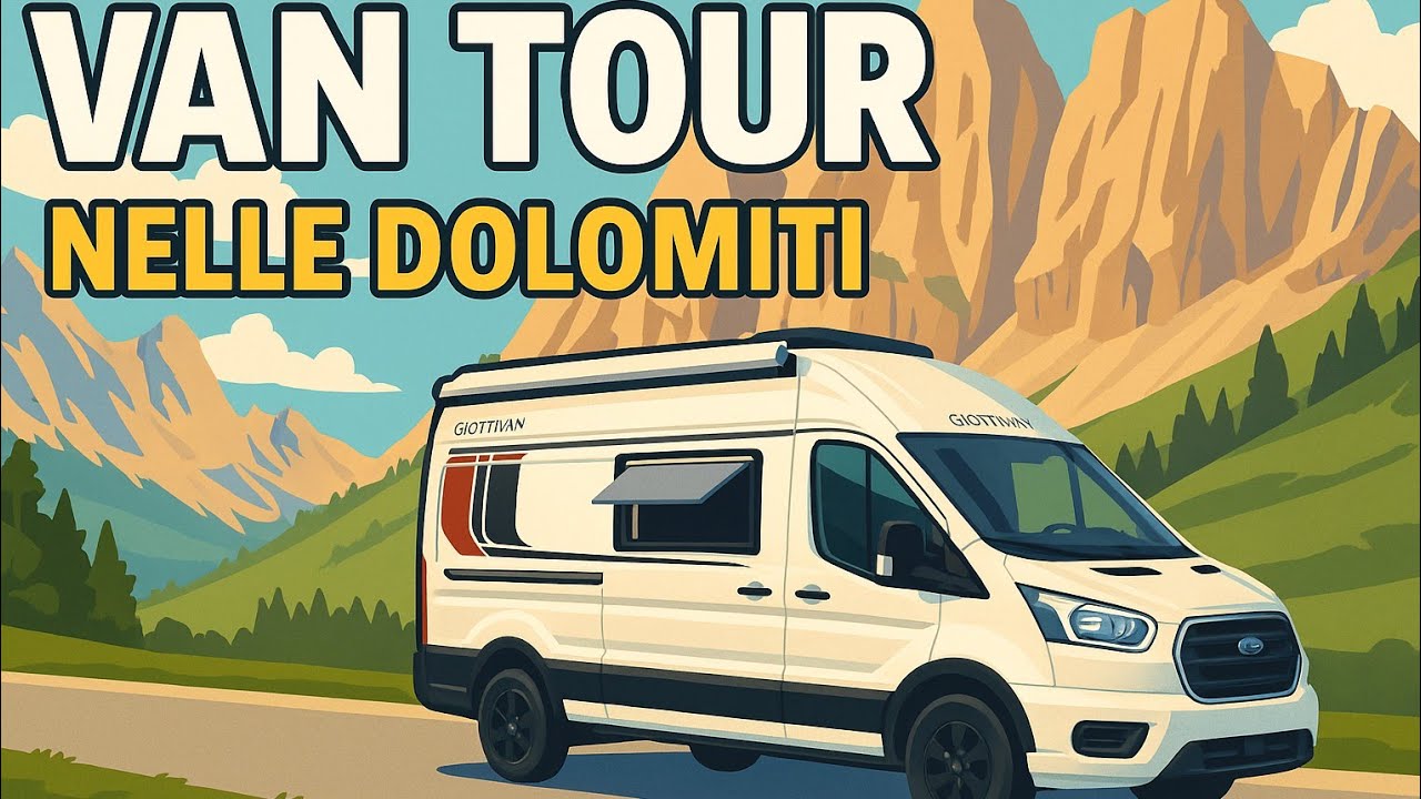 ❤️VAN TOUR Ford Transit Giottivan FT60 | Esterni e Interni del Nostro Vanlife 🚐✨ | Alpine Family