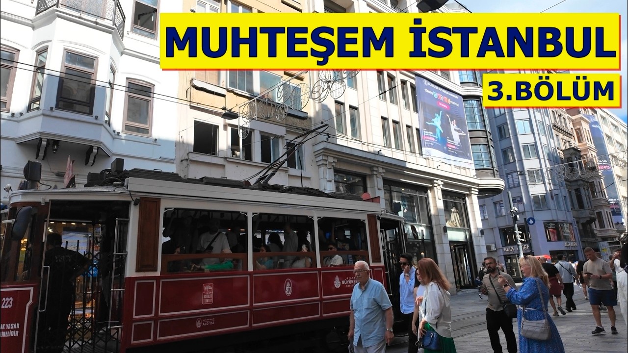 İSTİKLAL CADDESİNDEN GALATA KULESİNE YÜRÜDÜK..