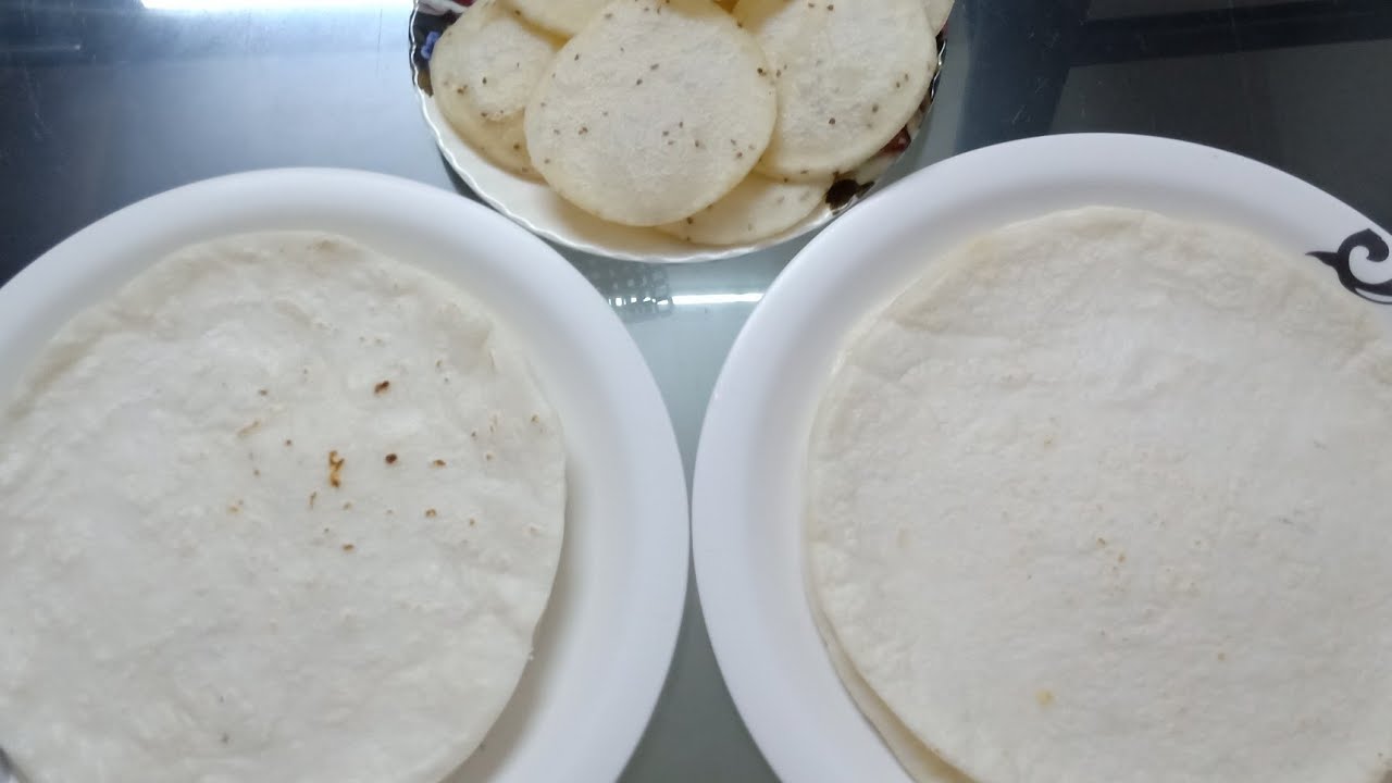 Chawal ki Roti and Chawal ki puri | Tandlachi bhakri