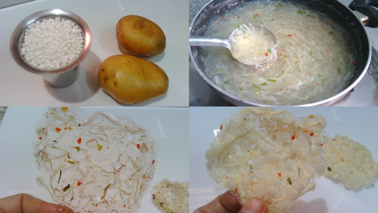 1 கப் ஜவ்வரிசி, 2 உருளைக்கிழங்கு   போதும்,100 வடாம் ரெடி|Aloo Sago papad | Aloo Papad|Sago Papad