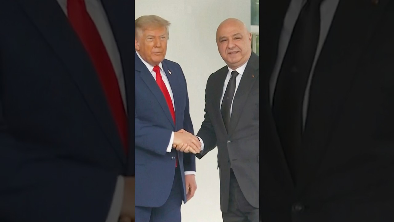 Trump Welcomes Lebanese President to White House
