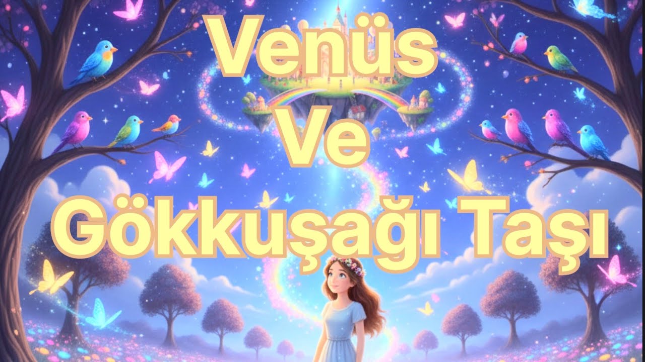Venüs ve Gökkuşağı Taşı🌈Çocuklara en güzel masallar🌙Uyku öncesi Hikayeler#masaldinle #hikayedinle 💫🌙