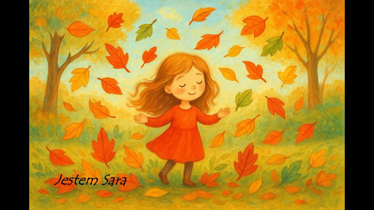 🍁🎶 Kolorowe listki &ndash; cover dla dzieci 🍂💛 | piosenka o jesieni | śpiewanki przedszkolne 🎤