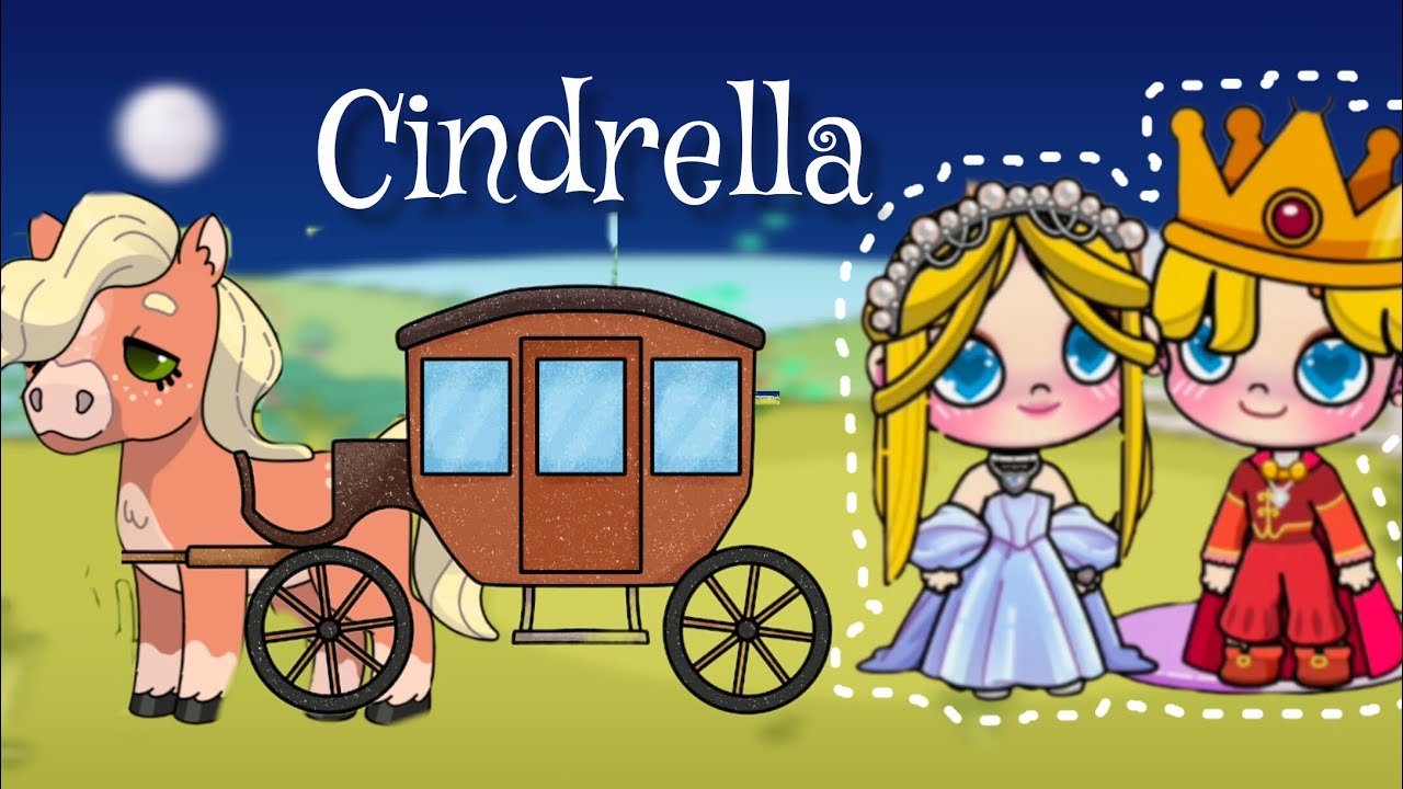 Cinderella story in avatar world|Avatar world|pazu games roleplay 