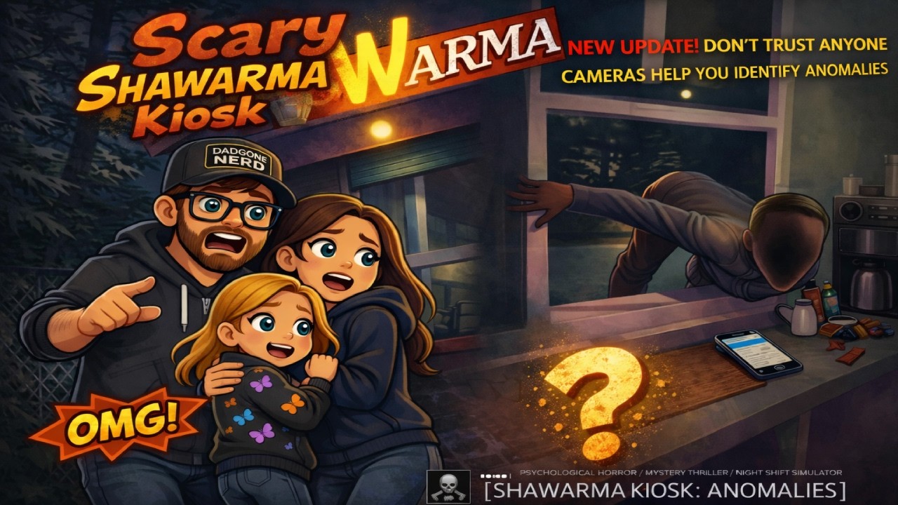 We Opened A HORROR RESTAURANT!? Scary Shawarma Kiosk: the ANOMALY