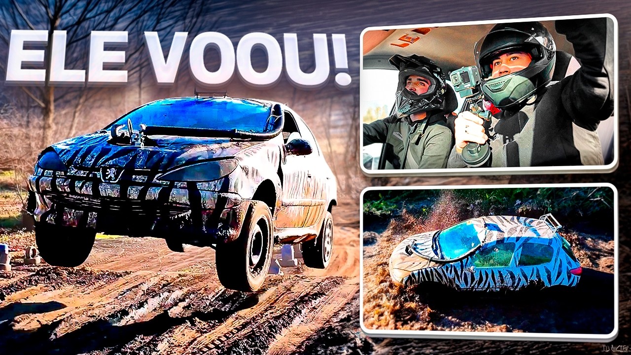 NÃO CONTAVA COM ISTO ! O PEUGEOT DO AÇO VOOU NOS LIGEIROS DO MATO ! | AllSpeedDrive