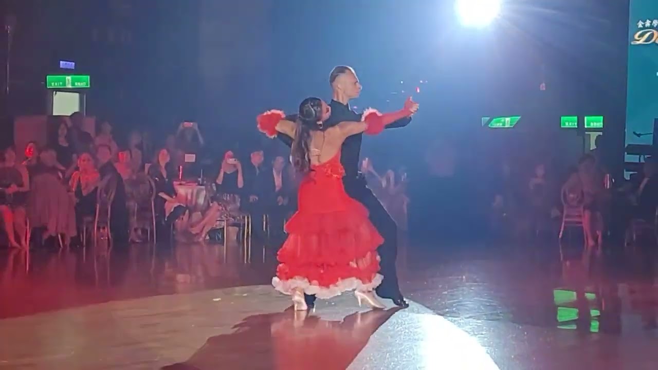 2024.8.11台灣師生大賞暨世界巨星秀 黑鷹舞團 Danila Tyasto & 謝妮樘 Tango表演